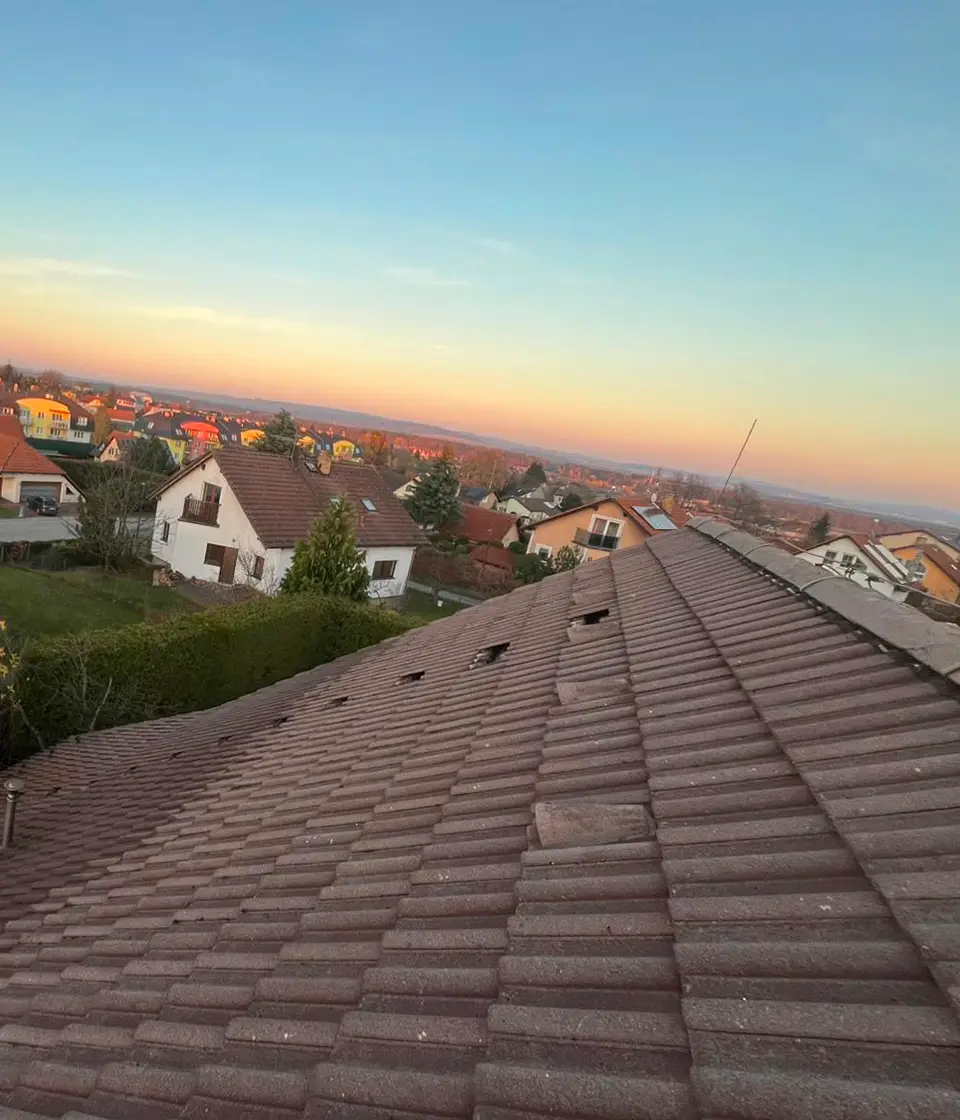 Realizace Čištění střechy Svatá Anna, Tábor - po realizaci
