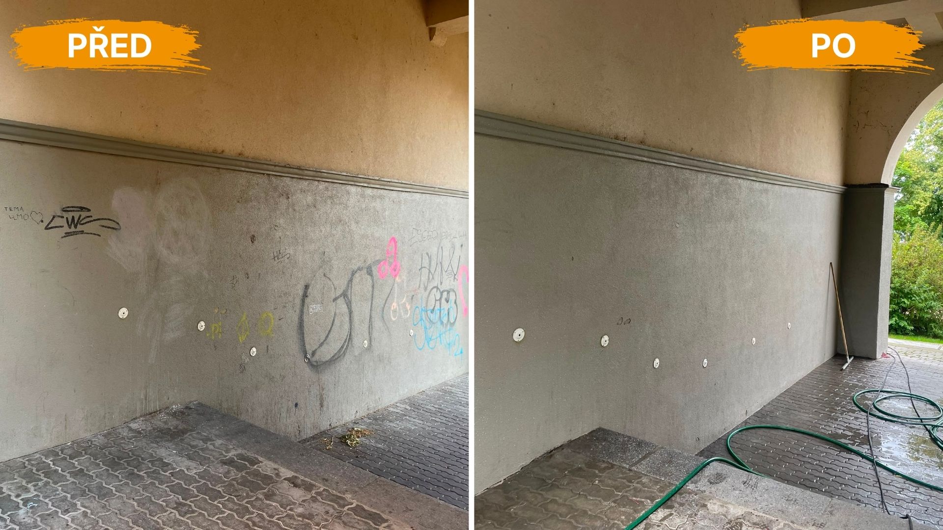 Úvod Čištění graffiti | RENOWAP